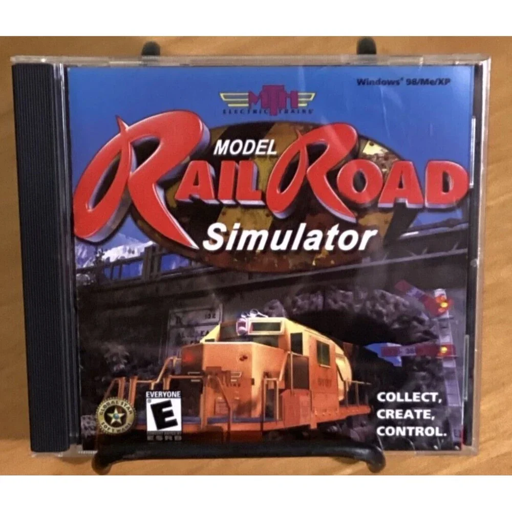 MTH Electric Trains Model Rail Road Simulator PC CD Windows 98/Me/XP